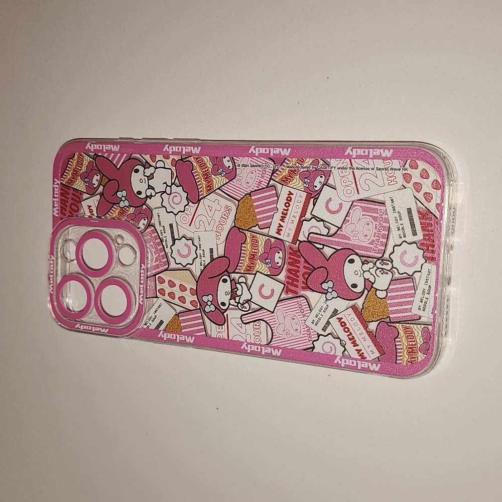 Brand new Apple IPhone 15 Pro Max My Melody Silicone Phone case